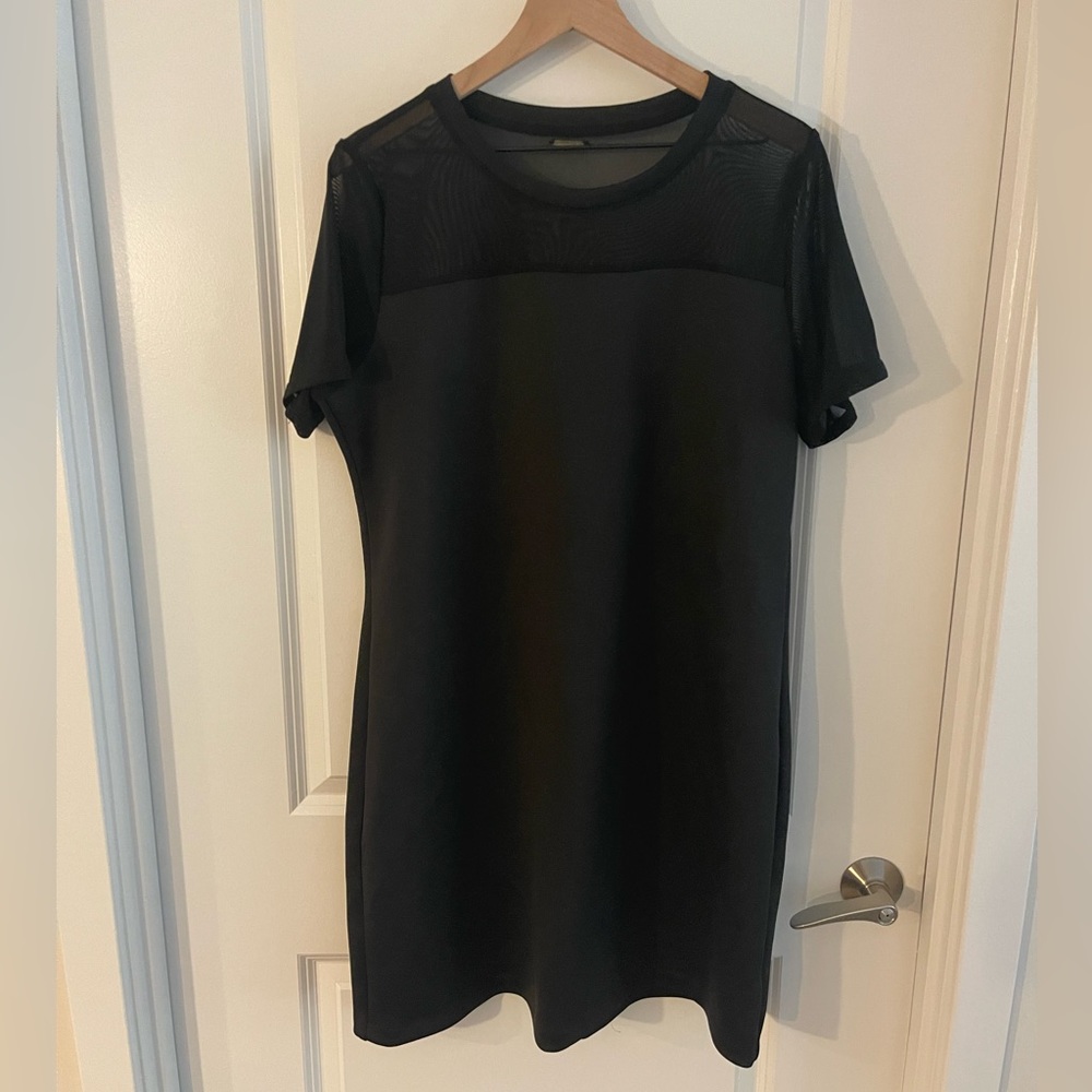 Black Short Sleeve Michael Kors Dress